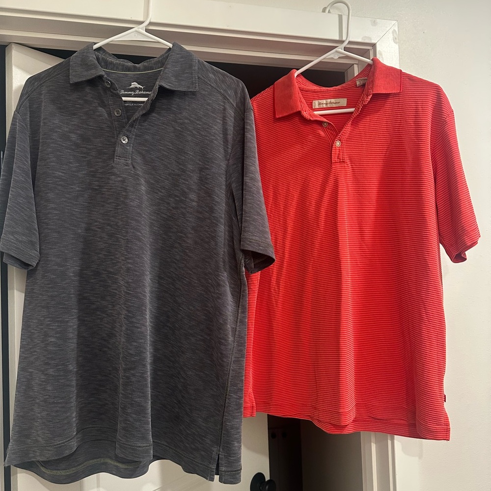 4 brand new without tags Tommy Bahama men’s shirts size medium